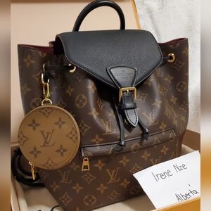Louis Vuitton Monogram Backpack Montsouris PM
